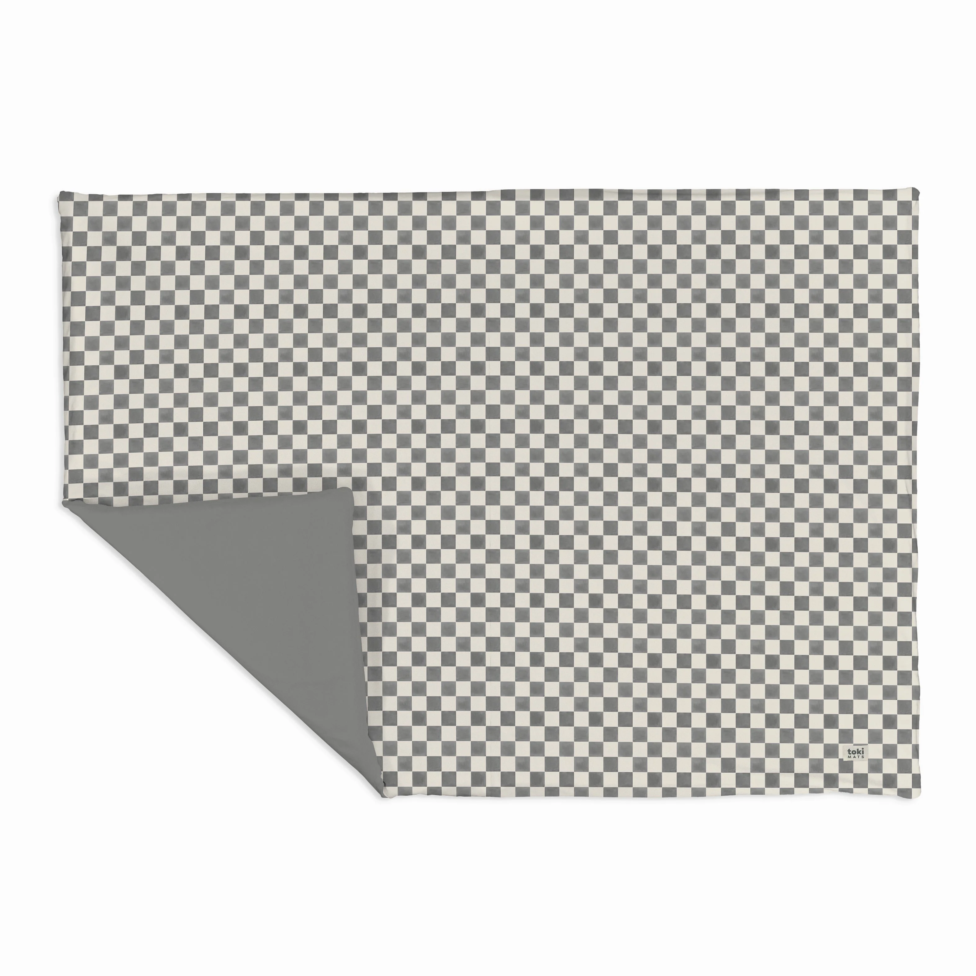 Toki Kids Checker Pepper Organic Cotton Mat