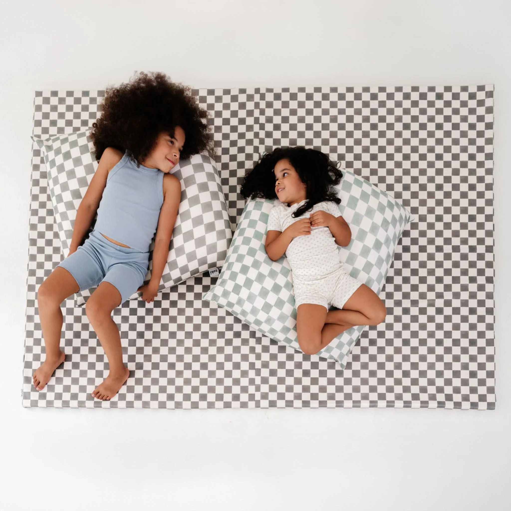 Toki Kids Checker Pepper Vegan Leather Mat - Image 12