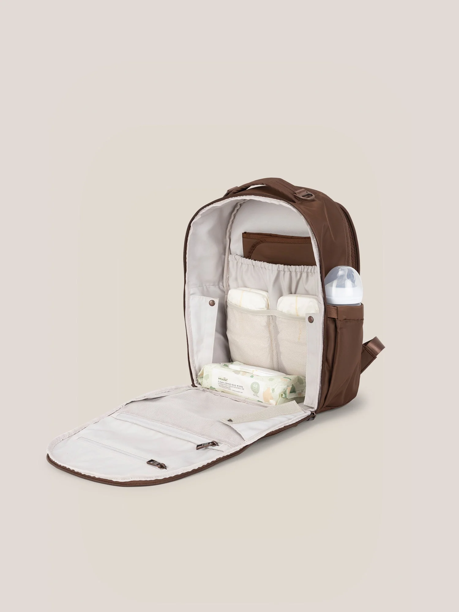 JuJuBe Classic Diaper Backpack - Espresso - Image 10