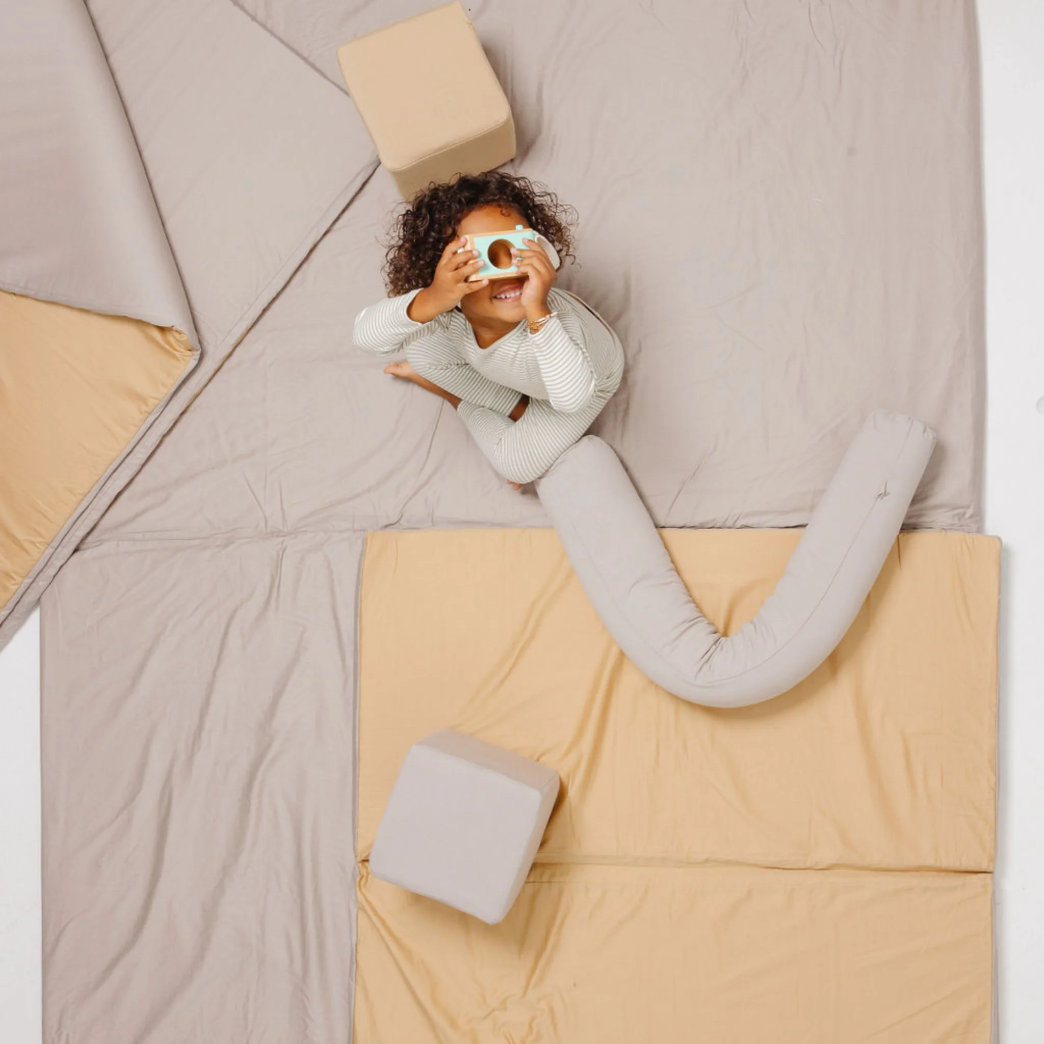 Toki Kids Cloud + Sandcastle Organic Cotton Mat - Image 10
