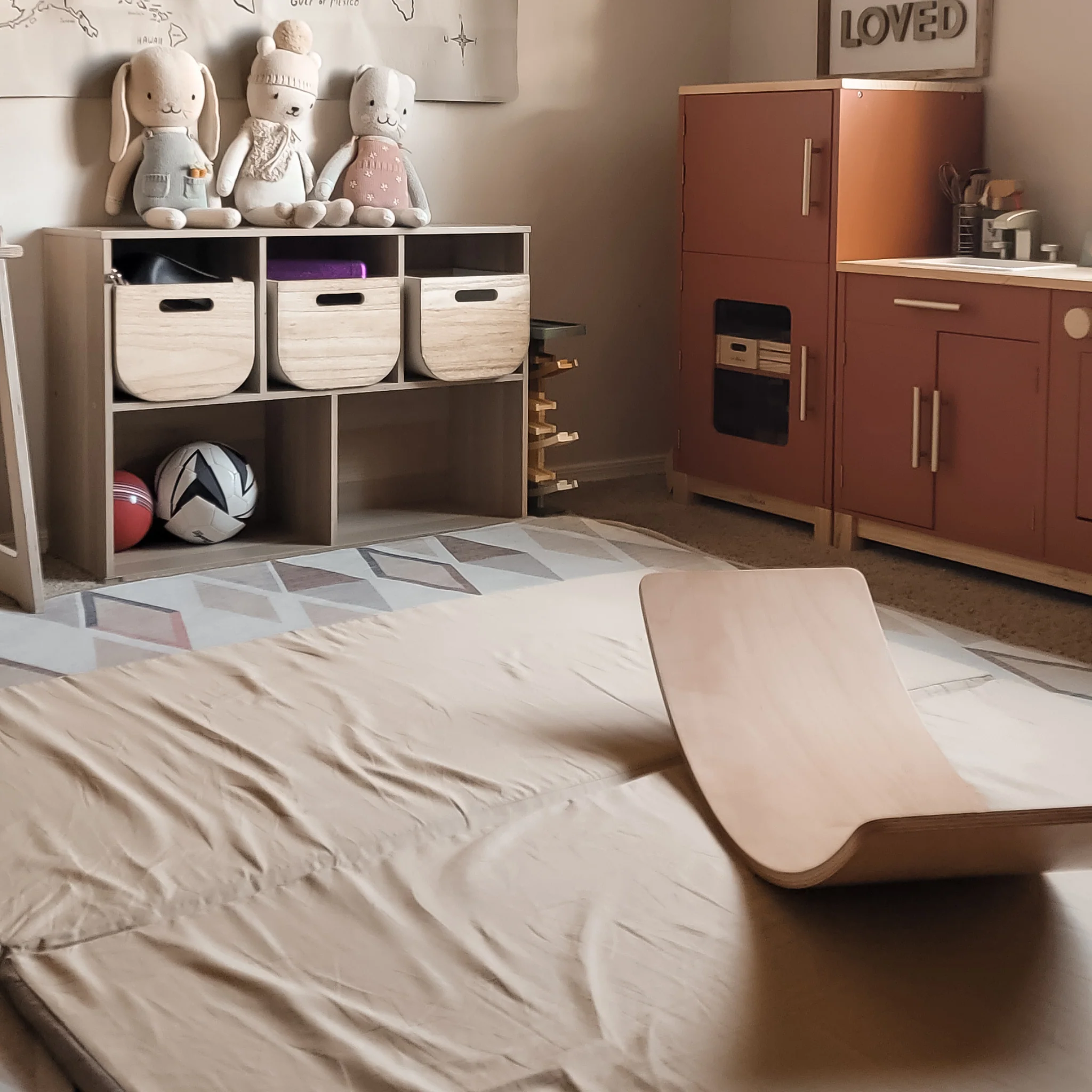 Toki Kids Cloud + Sandcastle Organic Cotton Mat - Image 12