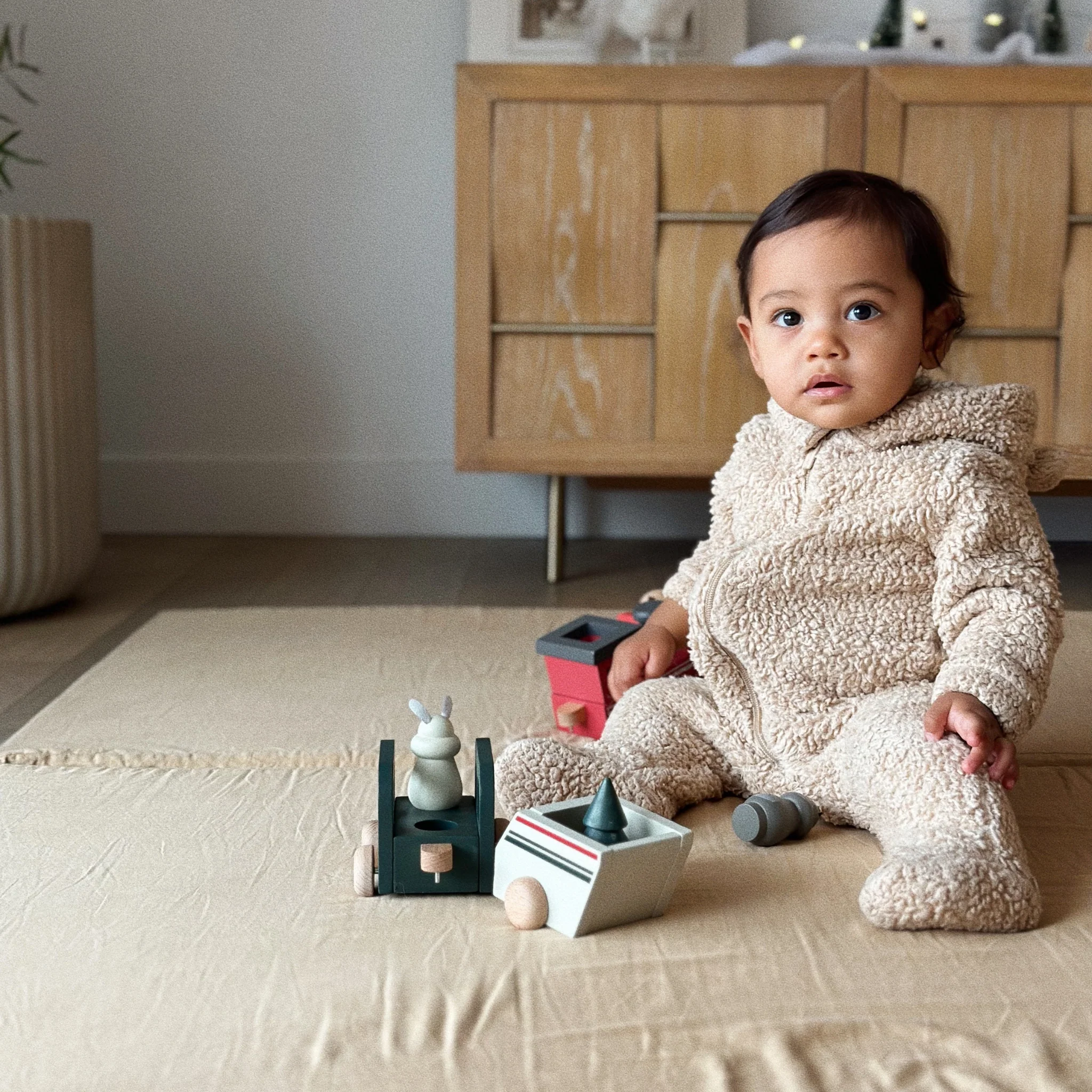 Toki Kids Cloud + Sandcastle Organic Cotton Mat - Image 6