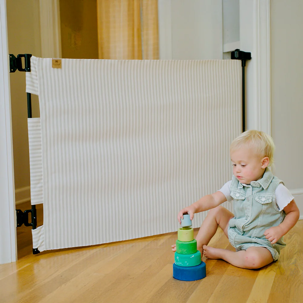 Crafted Gates Co. Milliken Fabric Baby & Pet Safety Gate - Image 16