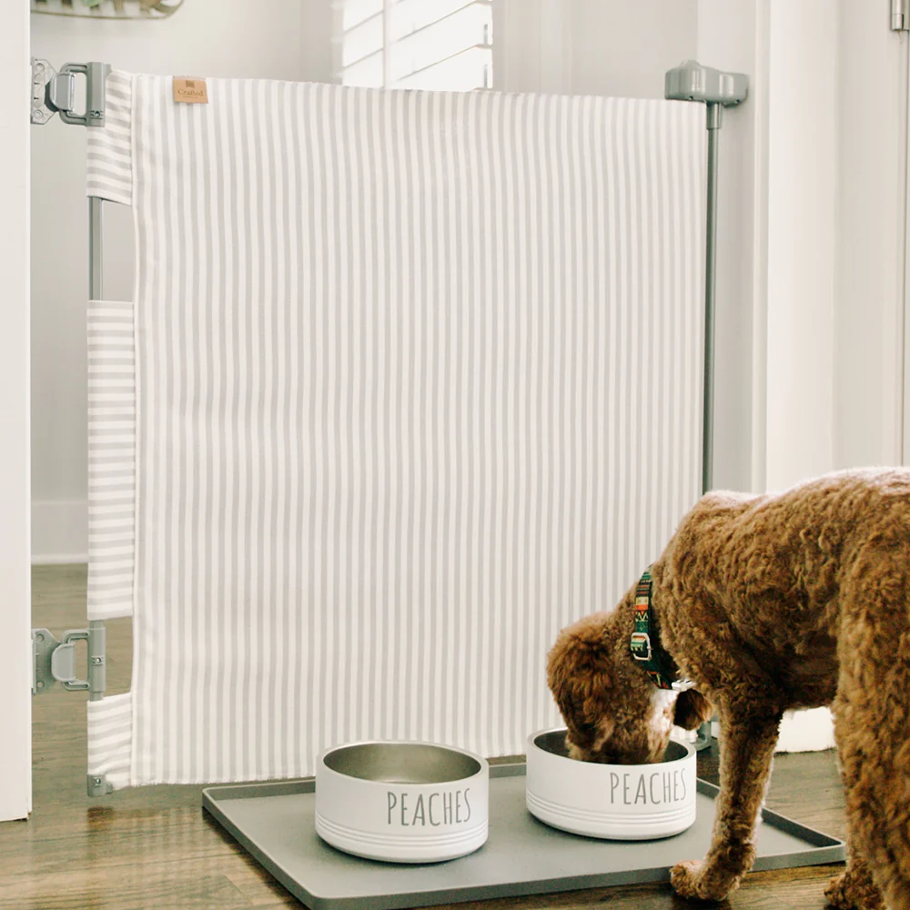 Crafted Gates Co. Milliken Fabric Baby & Pet Safety Gate - Image 3