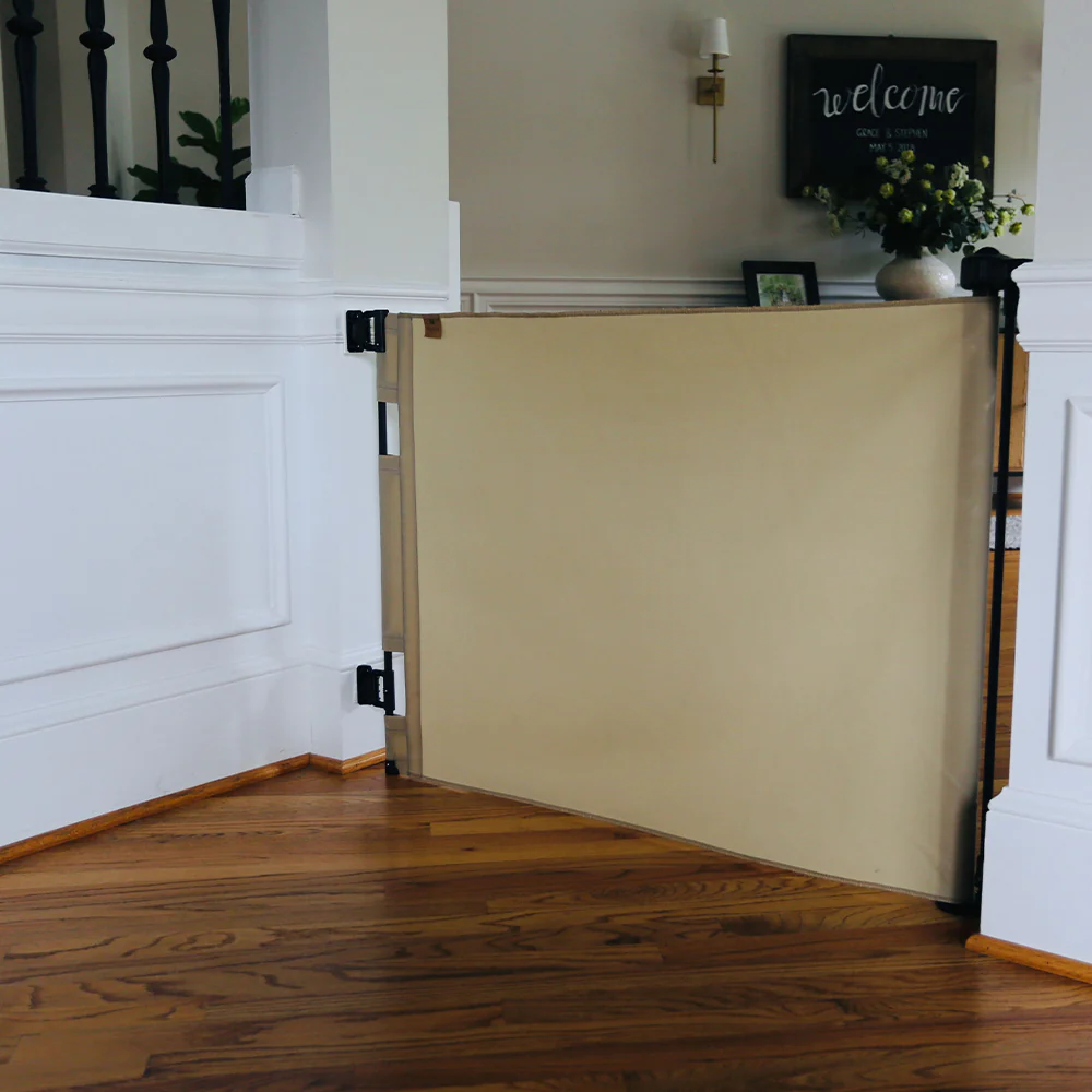 Crafted Gates Co. Oil Waxed Canvas Pet Safety Gate - Image 15