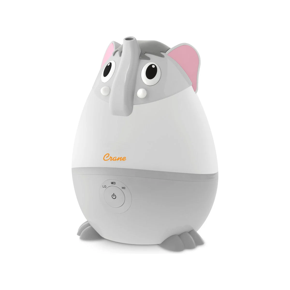 Crane Baby Adorable Humidifier, Mini Elephant, Cool Mist Humidifier with Vapor Tray, 0.5 Gal. - Image 3