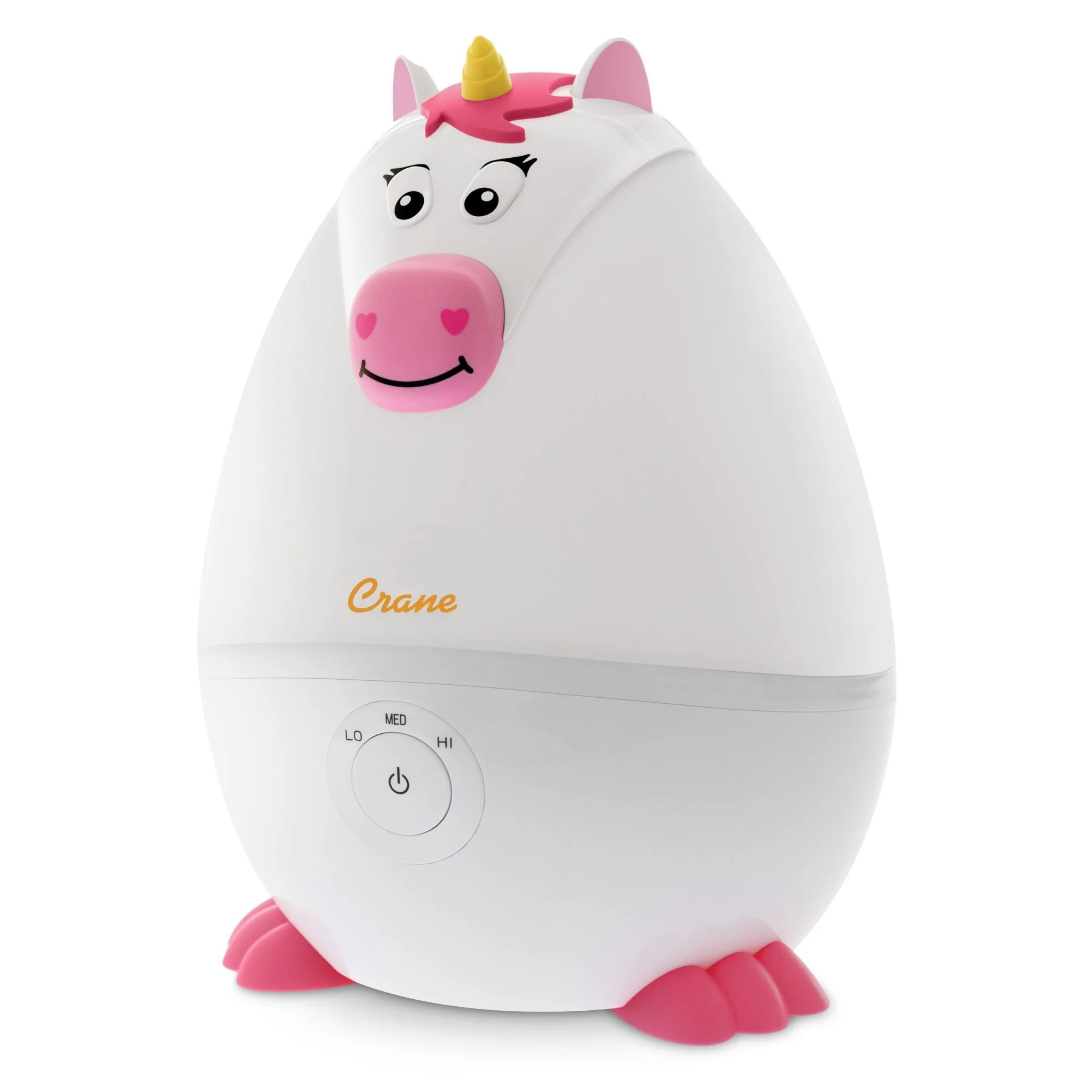 Crane Baby Adorable  - Mini Unicorn - Cool Mist Humidifier, 0.5 Gal. - White