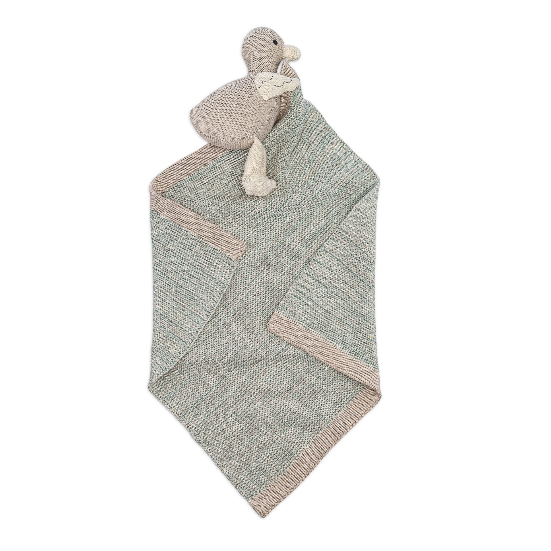 Crane Baby Georgie Goose Baby Lovie Security Blanket