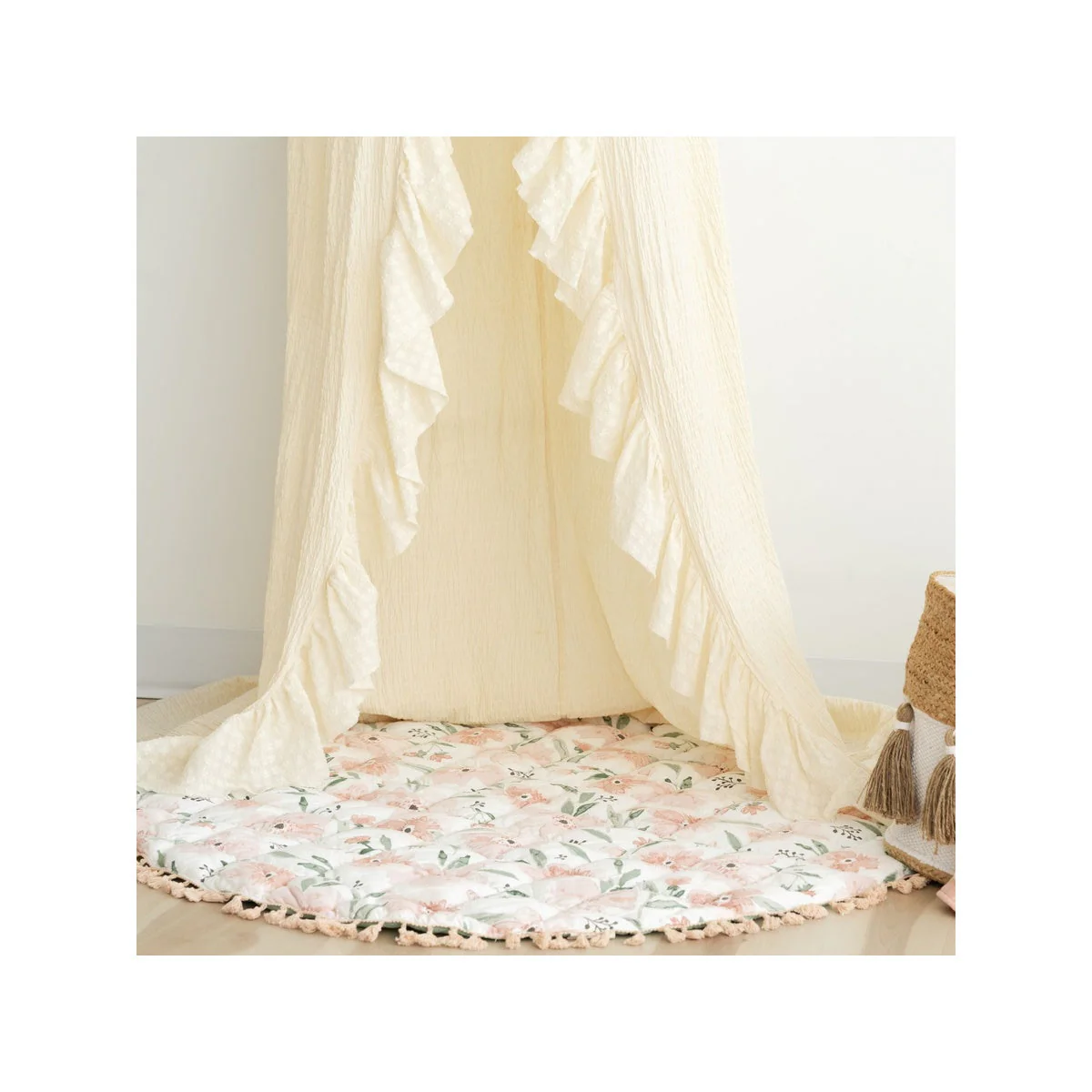 Crane Baby Parker Ruffle Nursery Canopy - Image 2