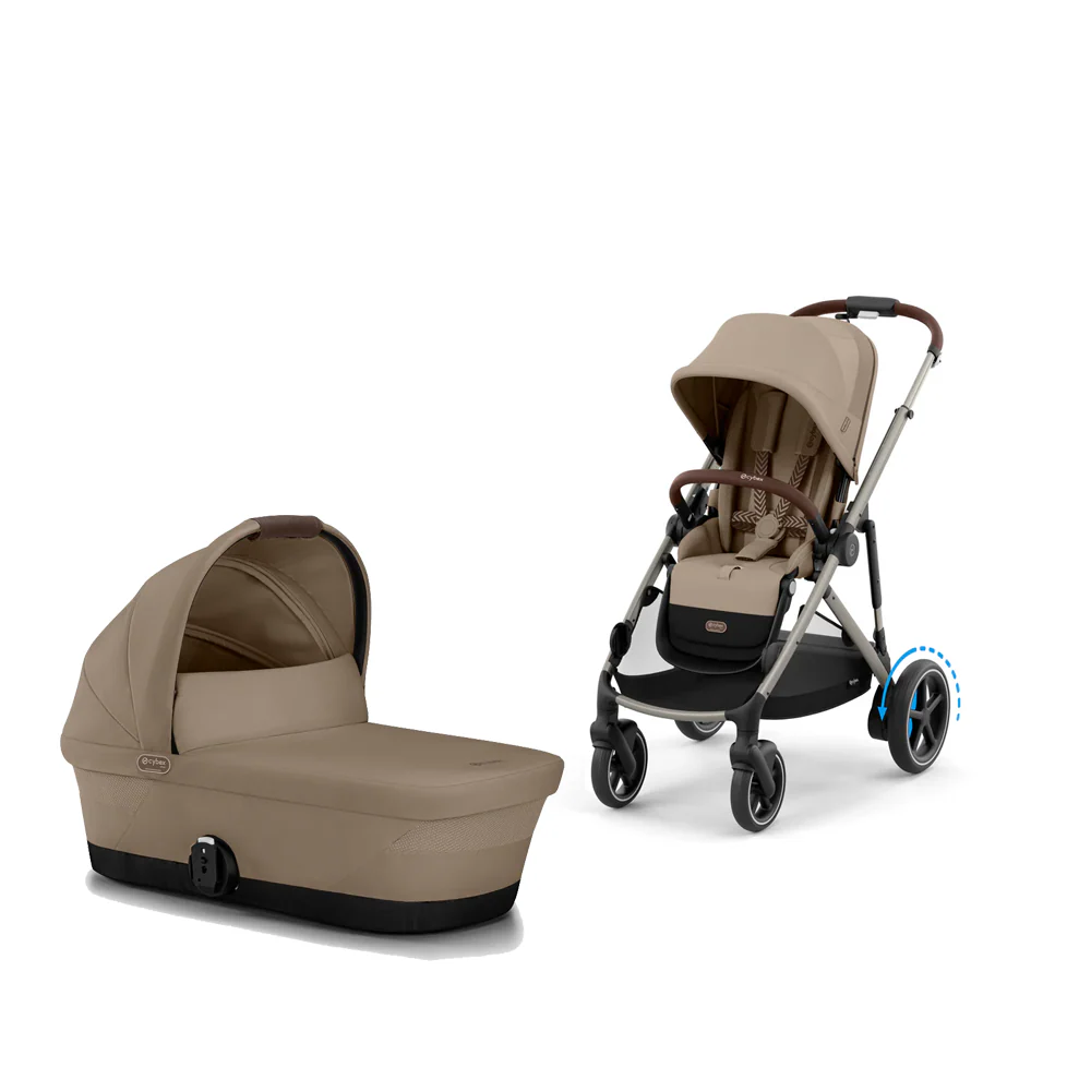 CYBEX e-Gazelle S Electronic Stroller + Cot Travel System - Image 2