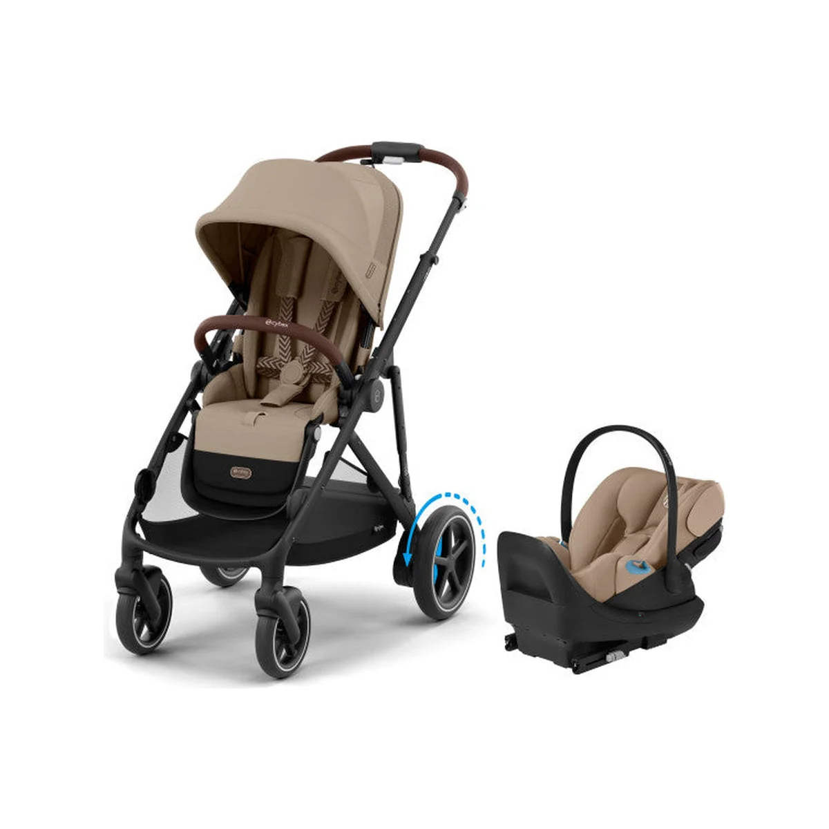 CYBEX e-Gazelle S Stroller + Cloud G Pro Travel System - Image 12