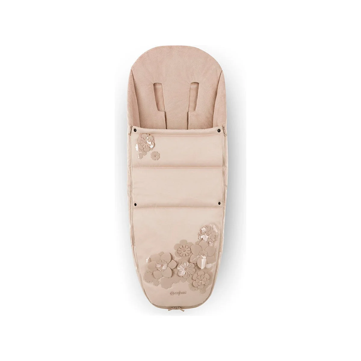 CYBEX Footmuff - Simply Flowers - Nude beige - Image 3