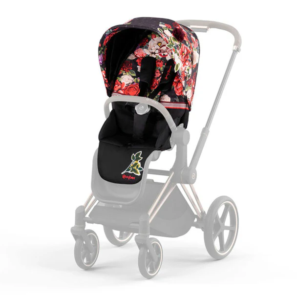 CYBEX PRIAM4/eP4 Seat - Spring Blossom Dark