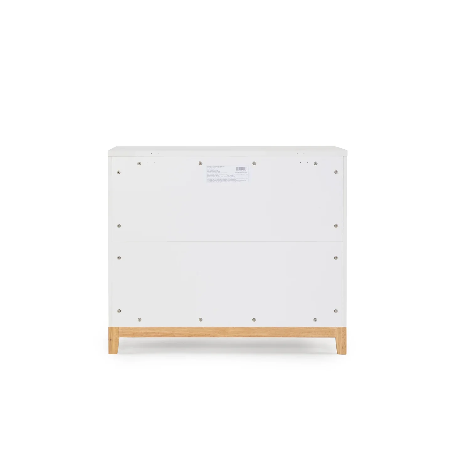 dadada LaLa Big 6-drawer Dresser - White/Natural - Image 5