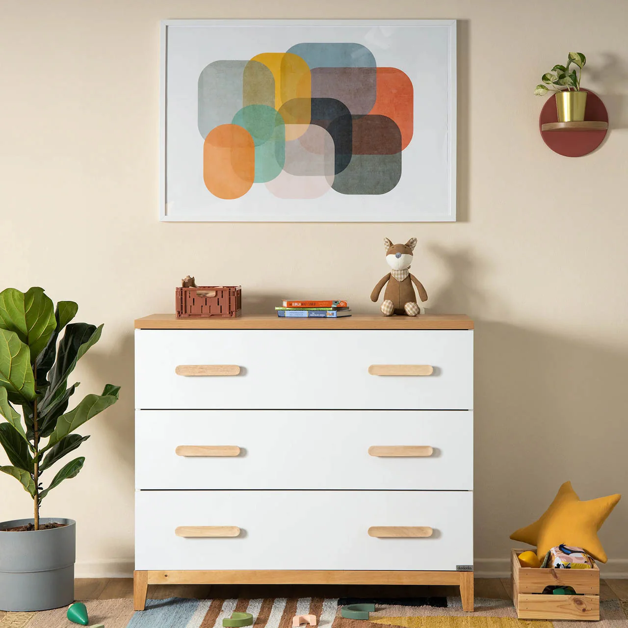 dadada Lala Little 3-Drawer Dresser