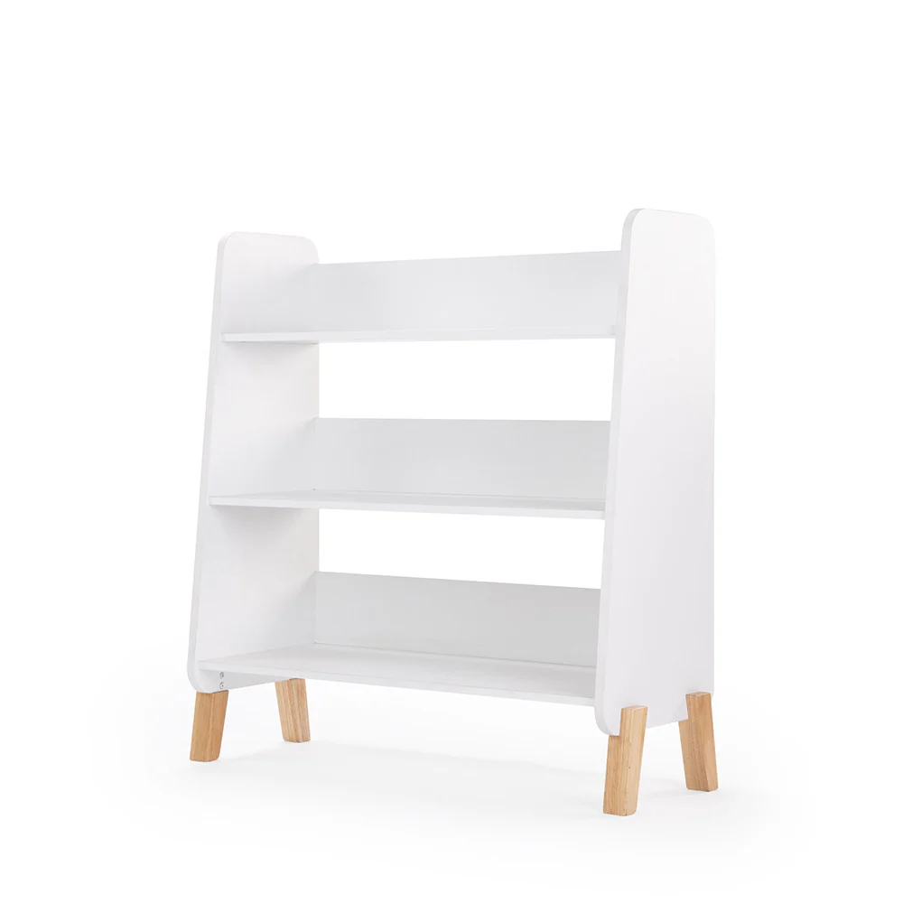 dadada Muse Bookshelf in White/Natural