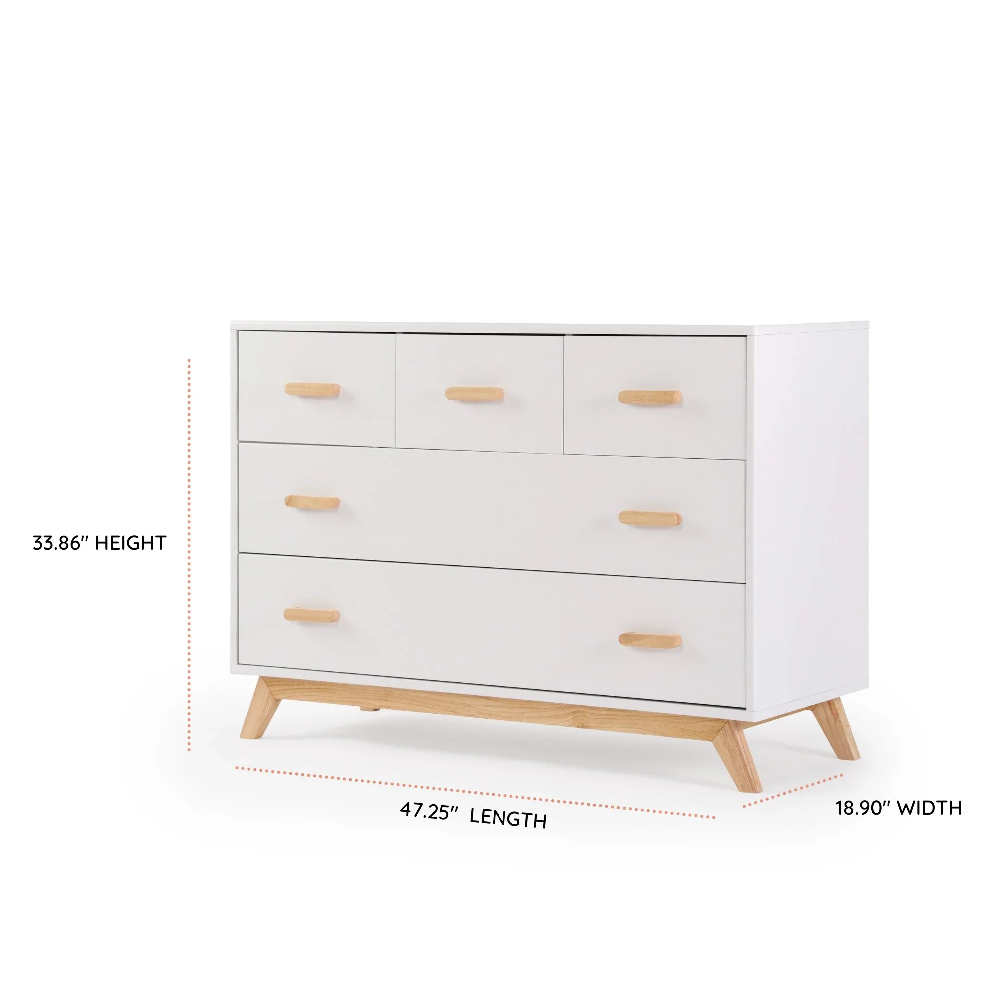 dadada Soho 5-Drawer Dresser - Image 24