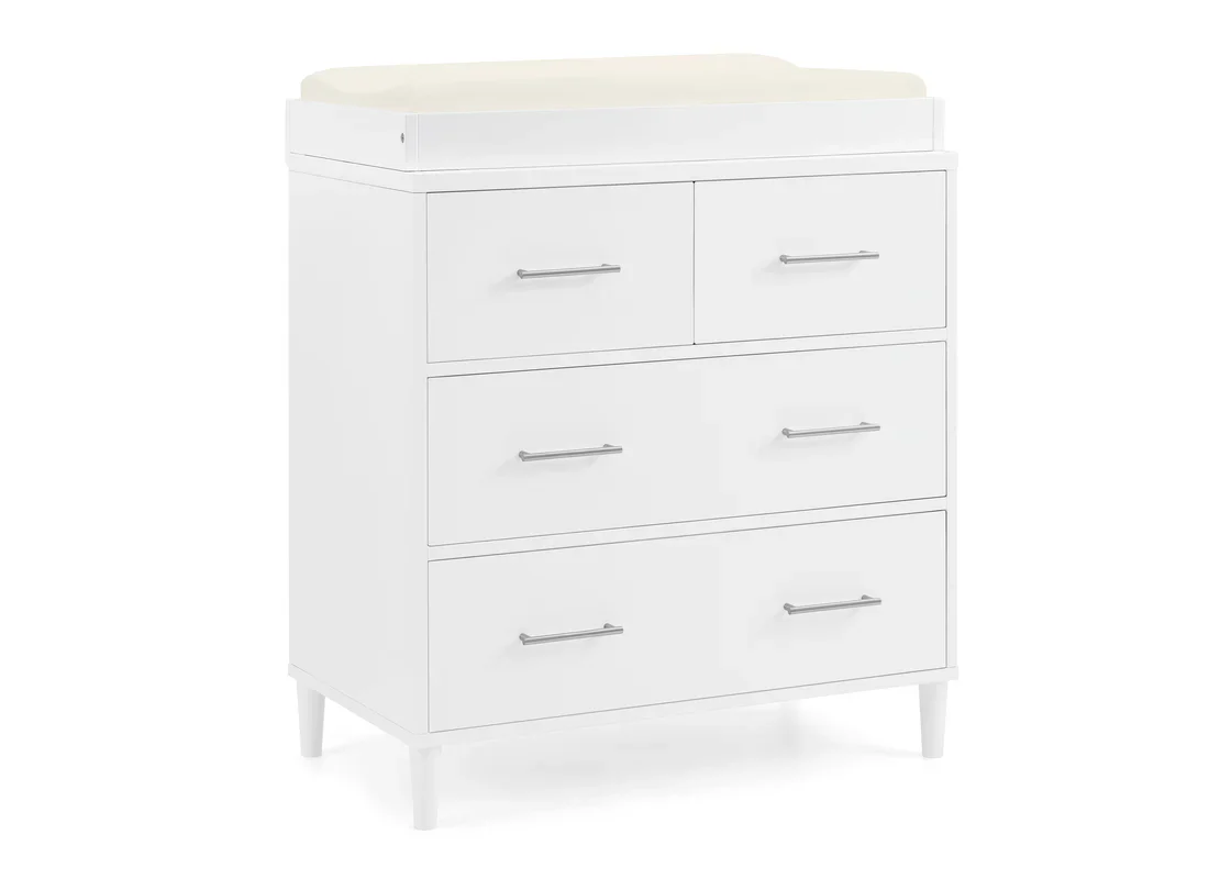 Delta Children Classic 4 Drawer Dresser with Changing Top