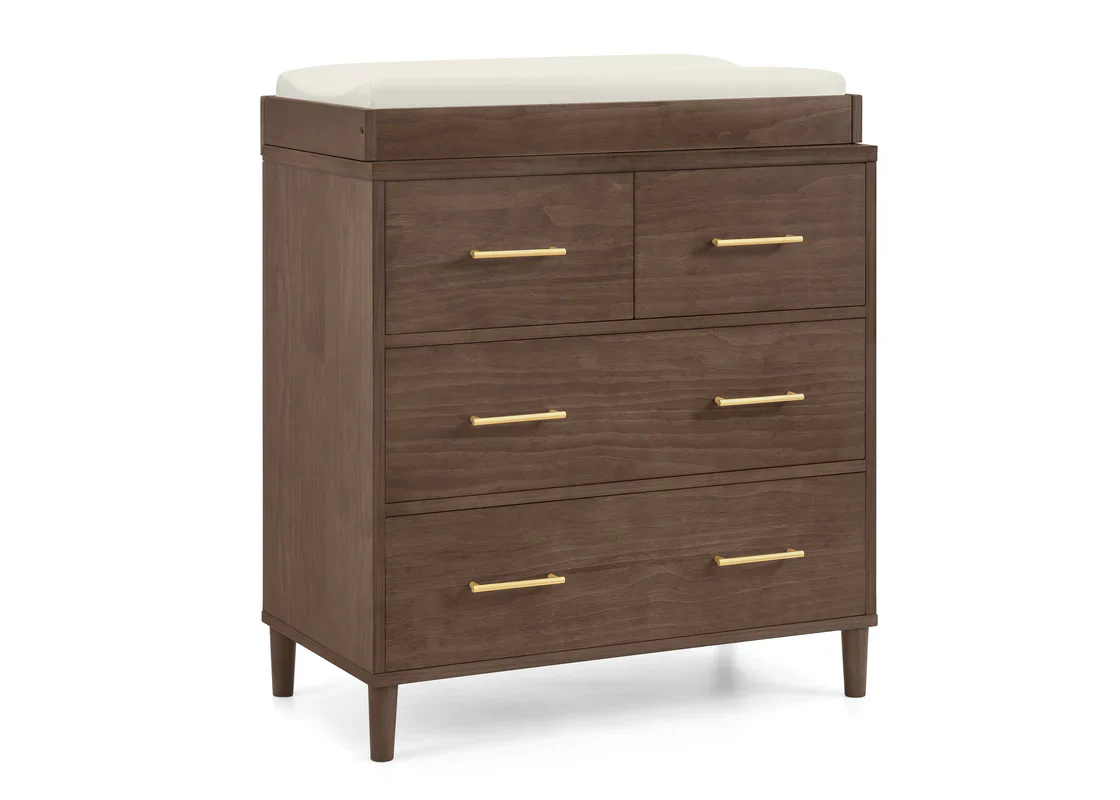 Delta Children Classic 4 Drawer Dresser with Changing Top - Image 4