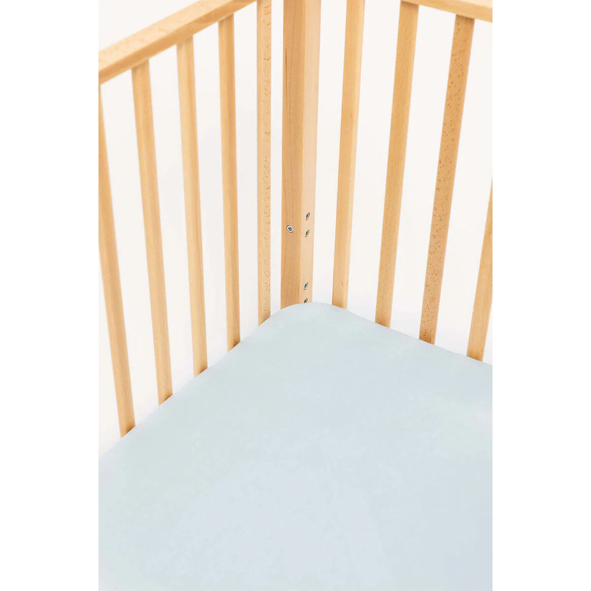 WildBird CloudBlend™ Crib Sheet - Dove Blue Gray - Image 2