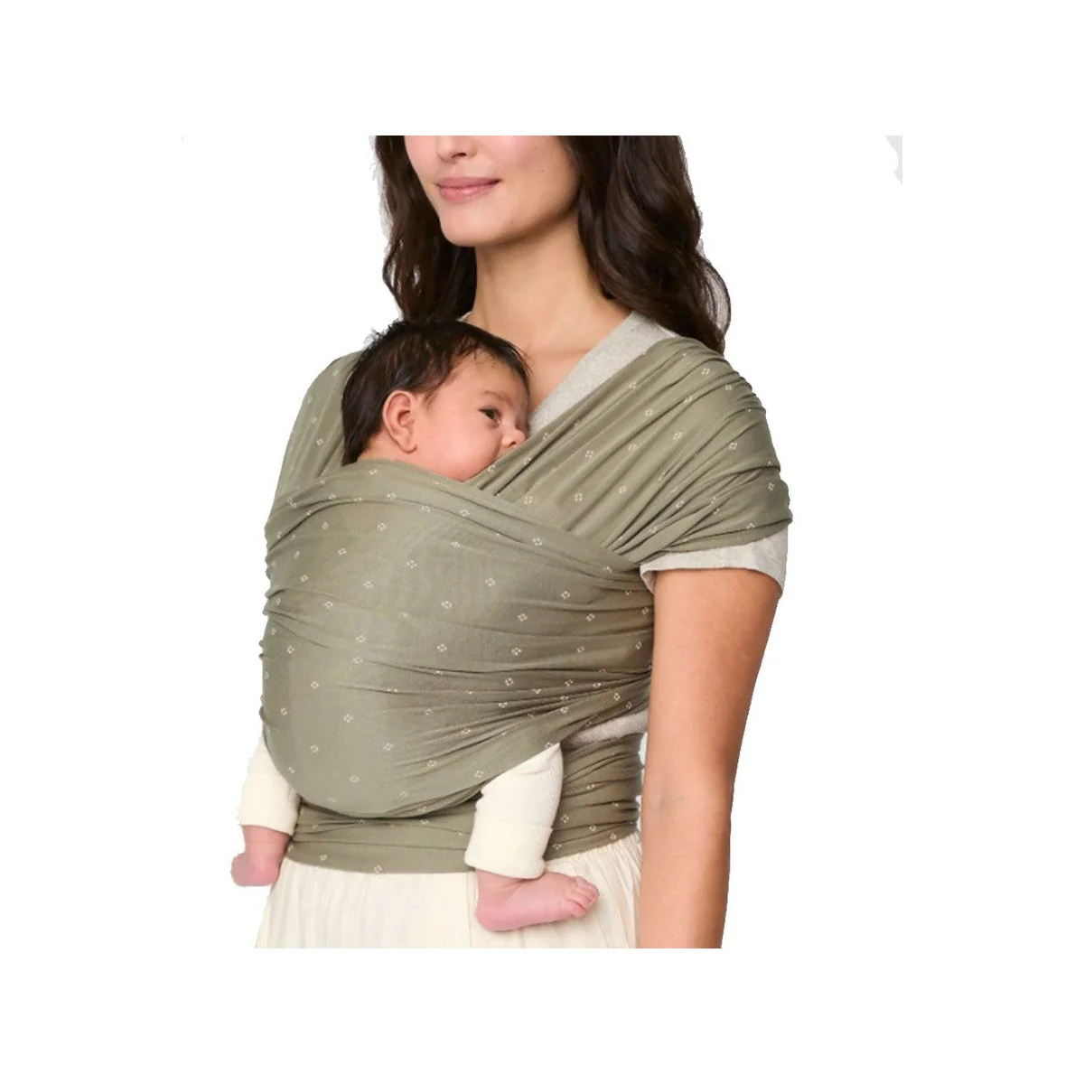 Ergobaby Aura Wrap Sustainable Knit Baby Carrier - Image 11