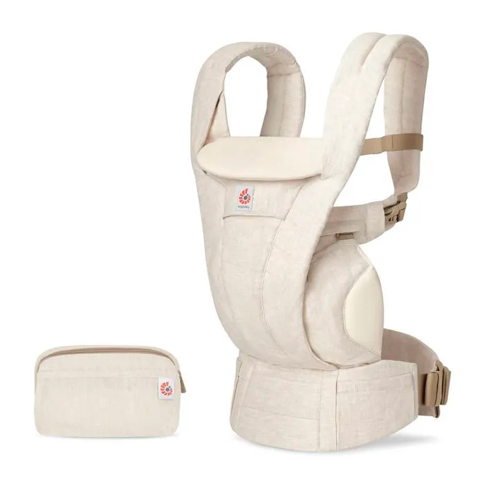 Ergobaby Omni Deluxe Linen Baby Carrier - Natural Linen