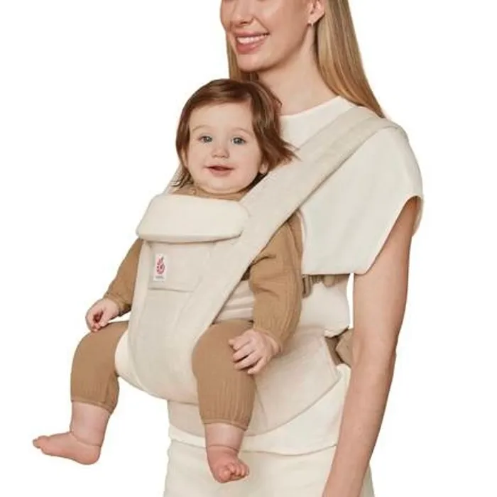 Ergobaby Omni Deluxe Linen Baby Carrier - Natural Linen - Image 4