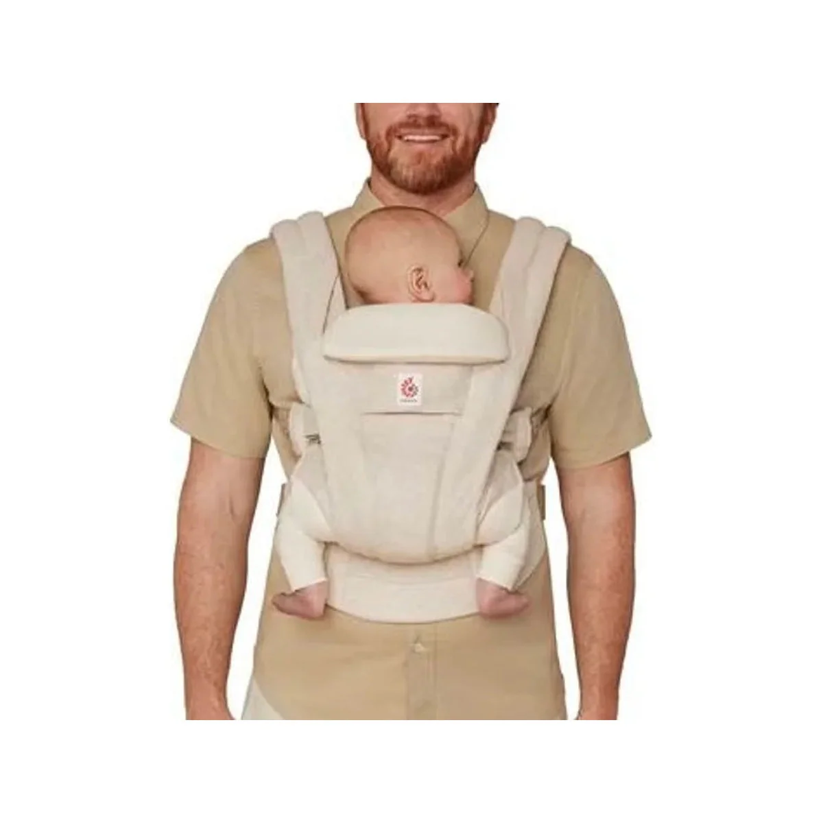 Ergobaby Omni Deluxe Linen Baby Carrier - Natural Linen - Image 5