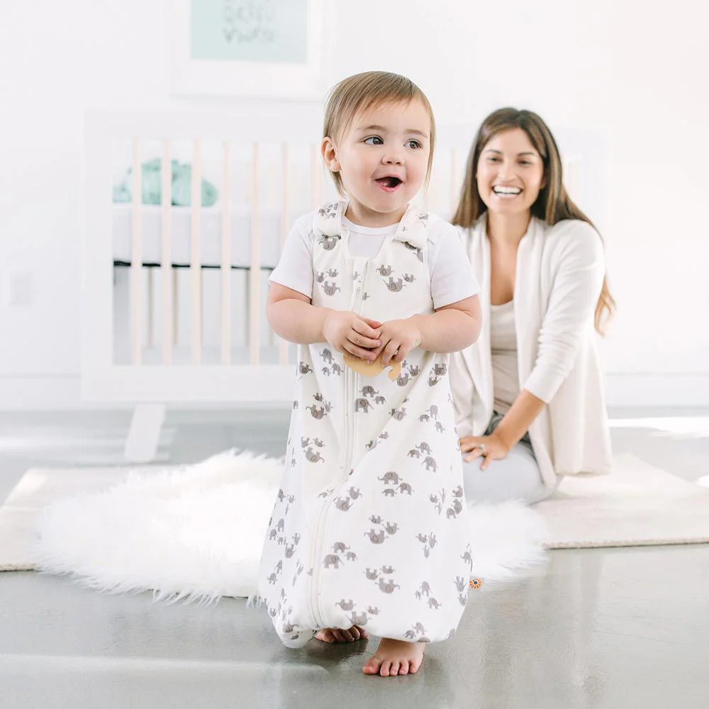 Ergobaby On The Move Sleep Bag (6in18 M) TOG 0.5 in Elephant - Image 6