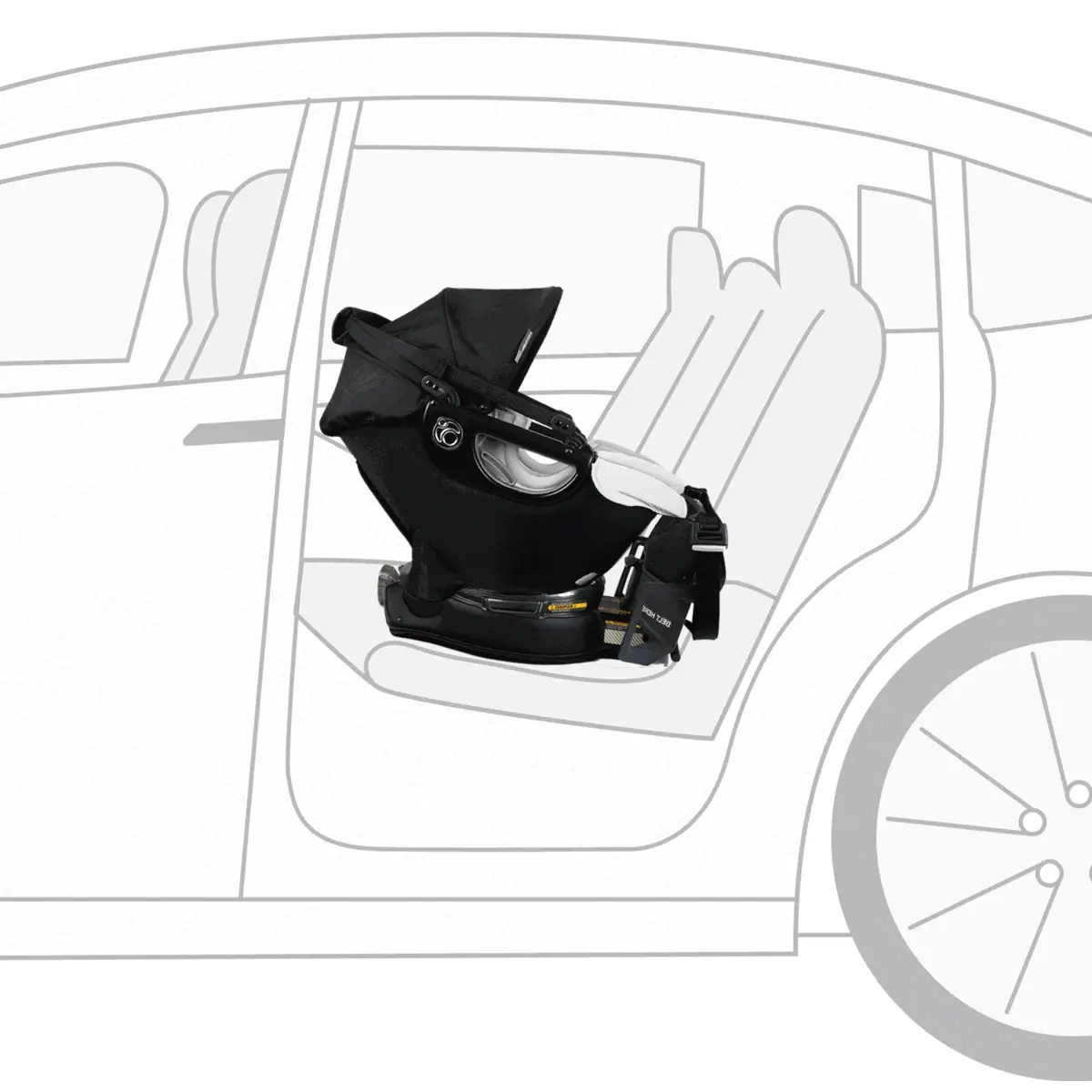 Orbit Baby G5+ Infant Car Seat with Base - Image 9