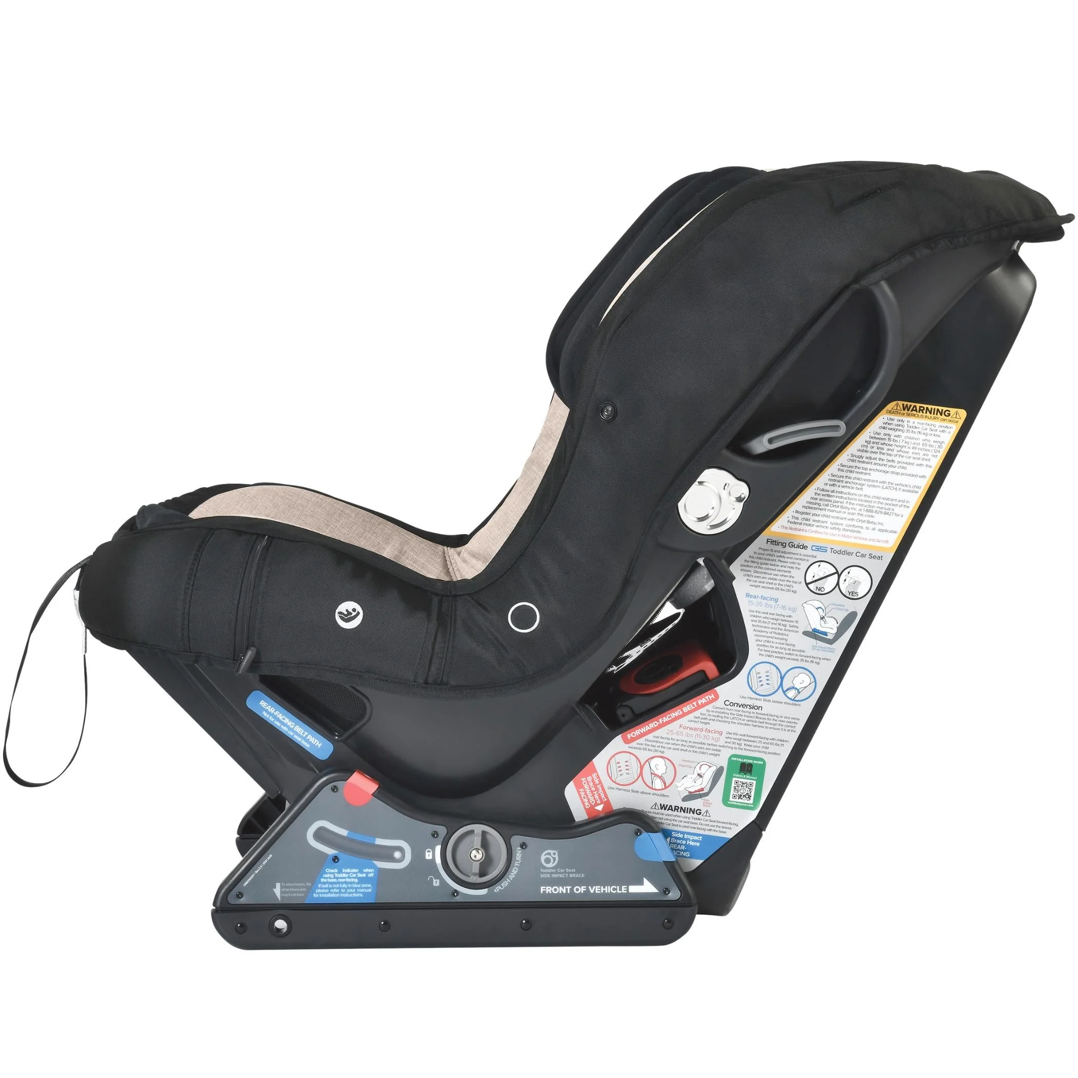 Orbit Baby G5 Toddler Car Seat in Melange Gray - Image 18