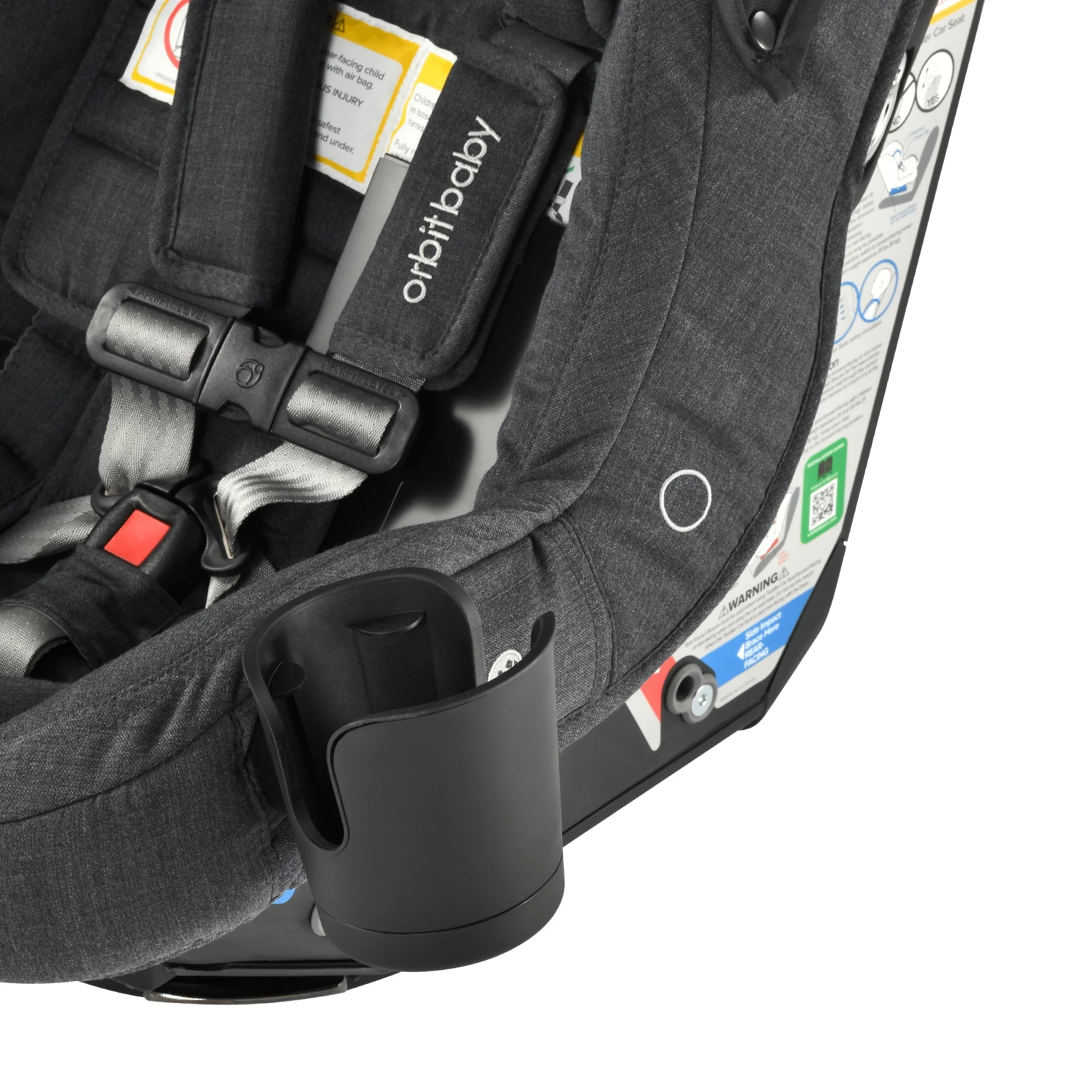 Orbit Baby G5 Toddler Car Seat in Melange Gray - Image 23