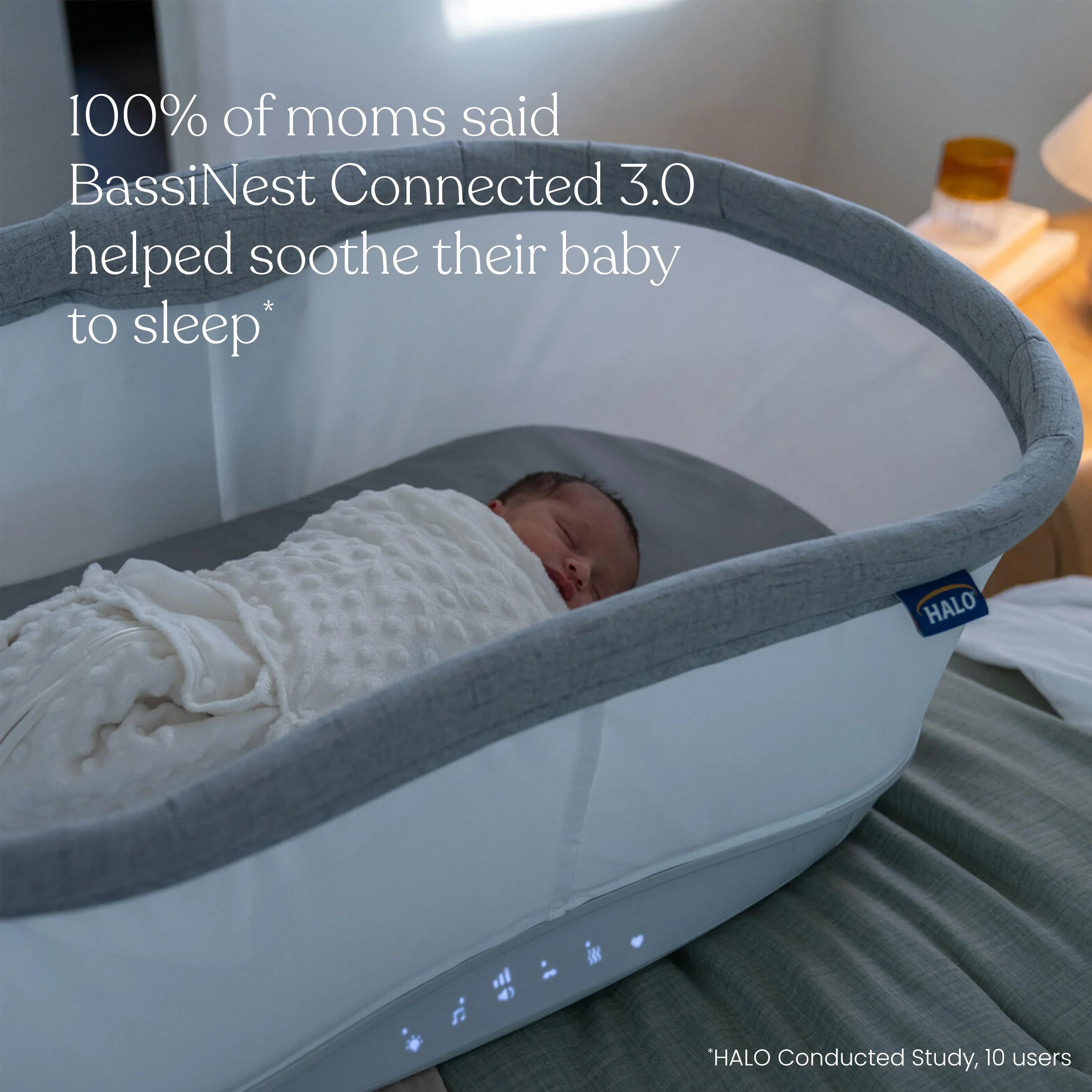 Halo BassiNest Connected Swivel Sleeper 3.0 - Image 3