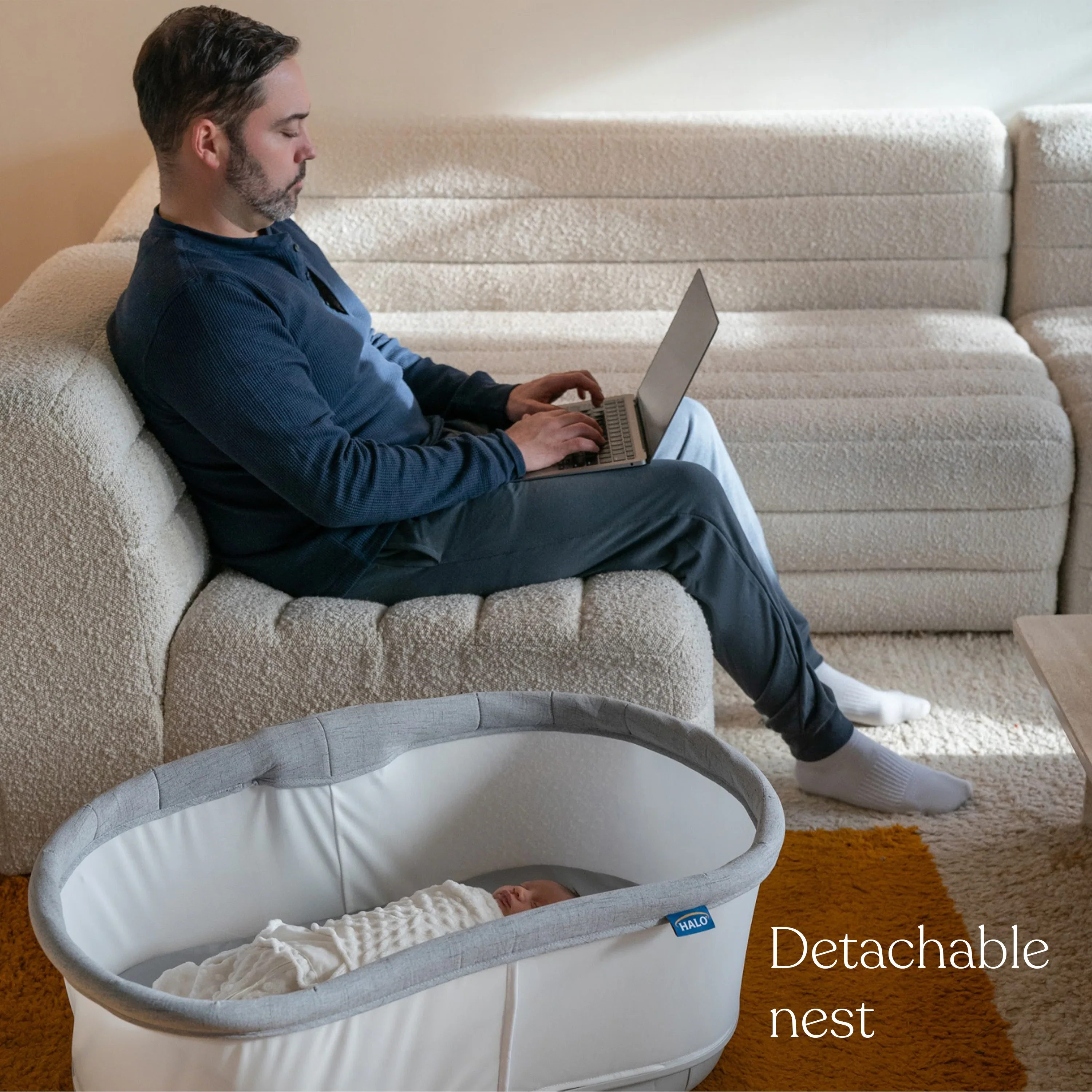 Halo BassiNest Connected Swivel Sleeper 3.0 - Image 7