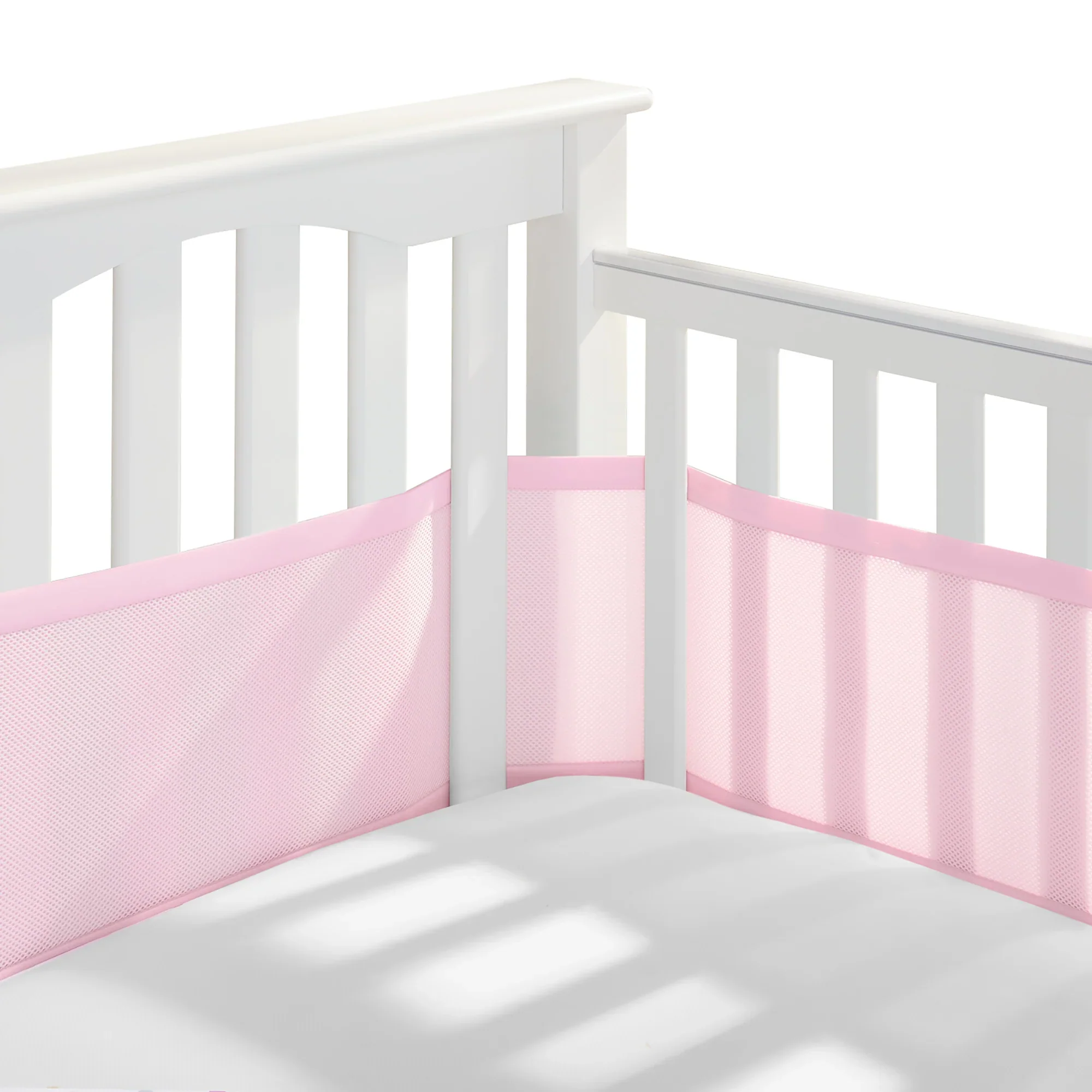 Halo Breathable Mesh Crib Liner for Full Sized Crib - Image 3