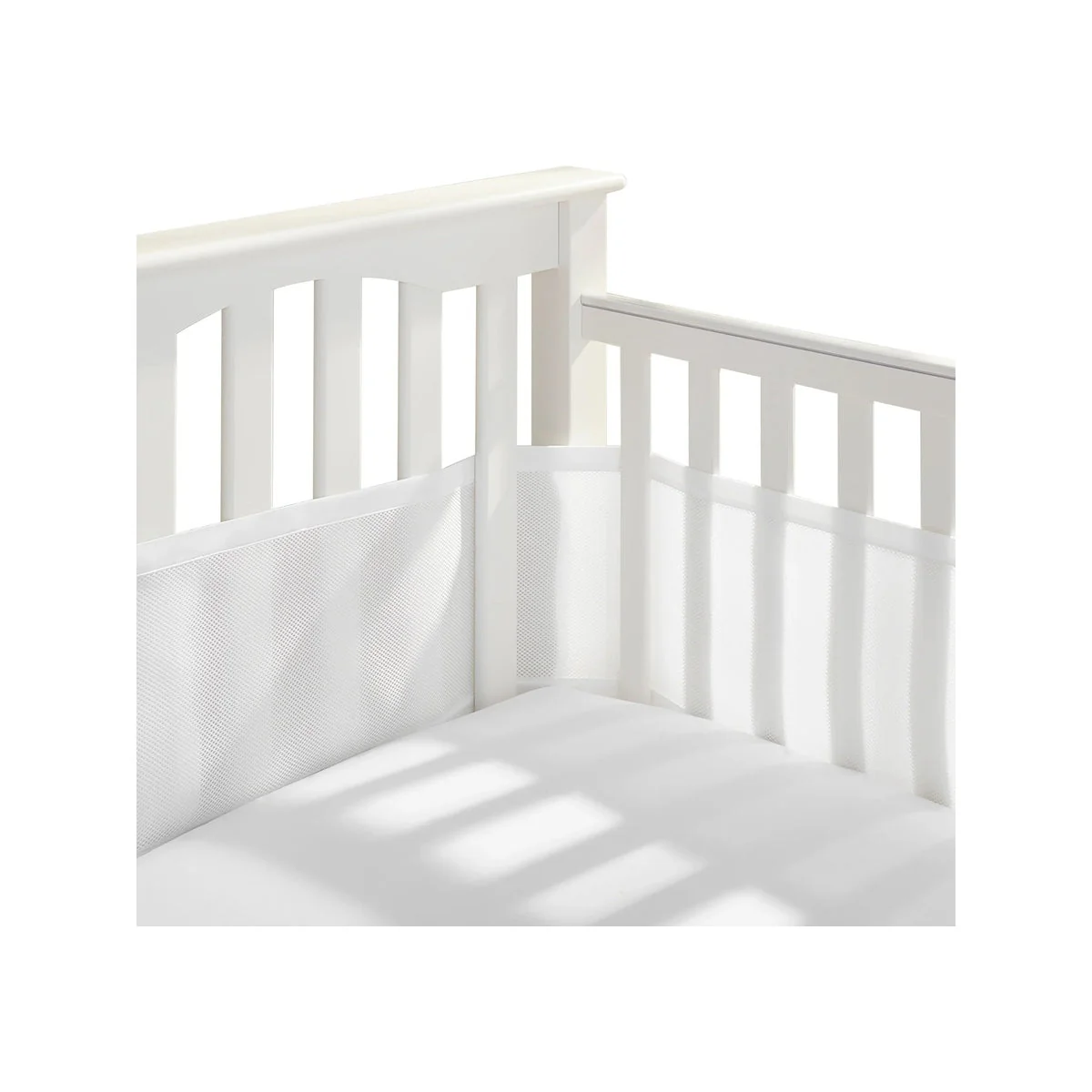 Halo Breathable Mesh Crib Liner for Mini Crib - Image 3