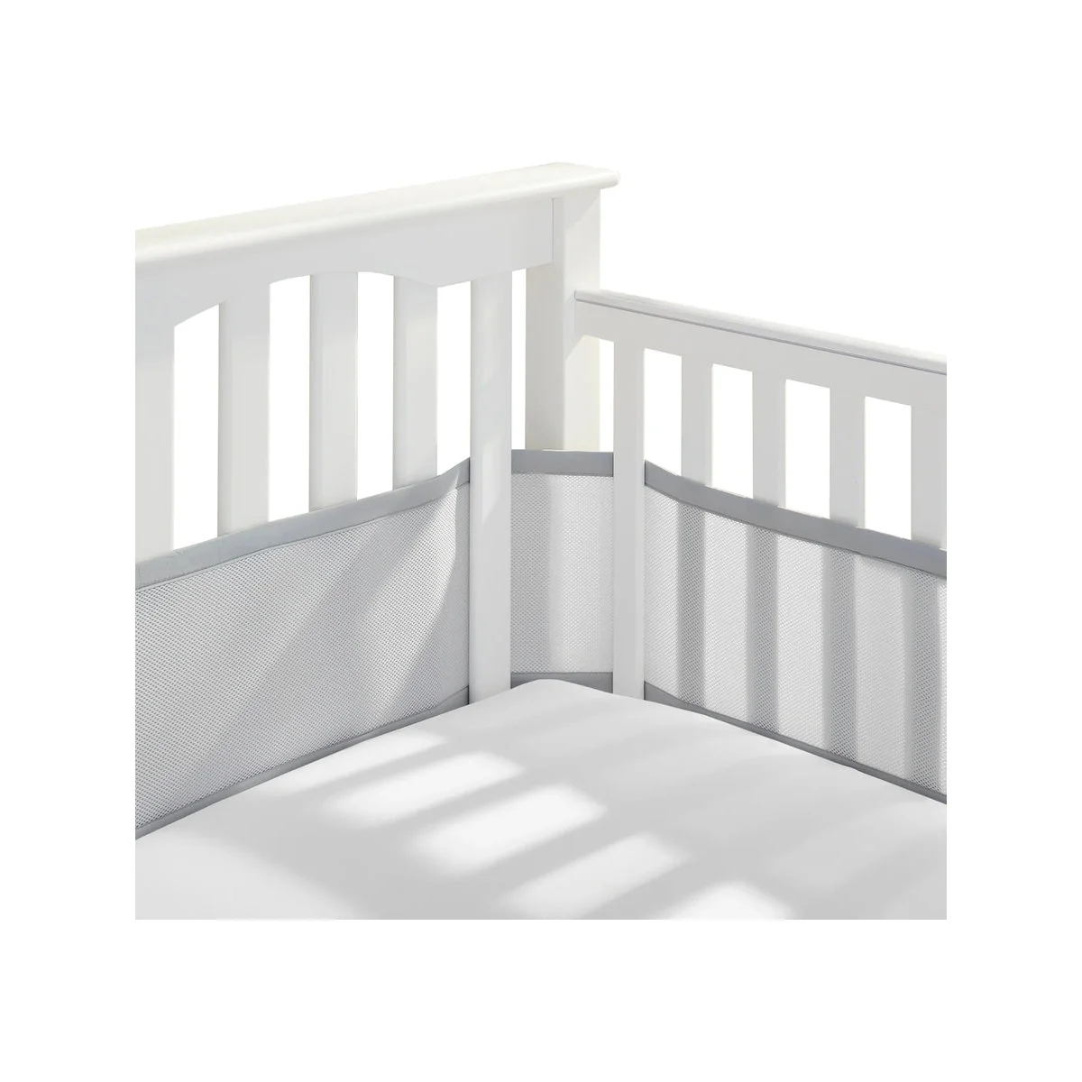 Halo Breathable Mesh Crib Liner for Mini Crib - Image 4