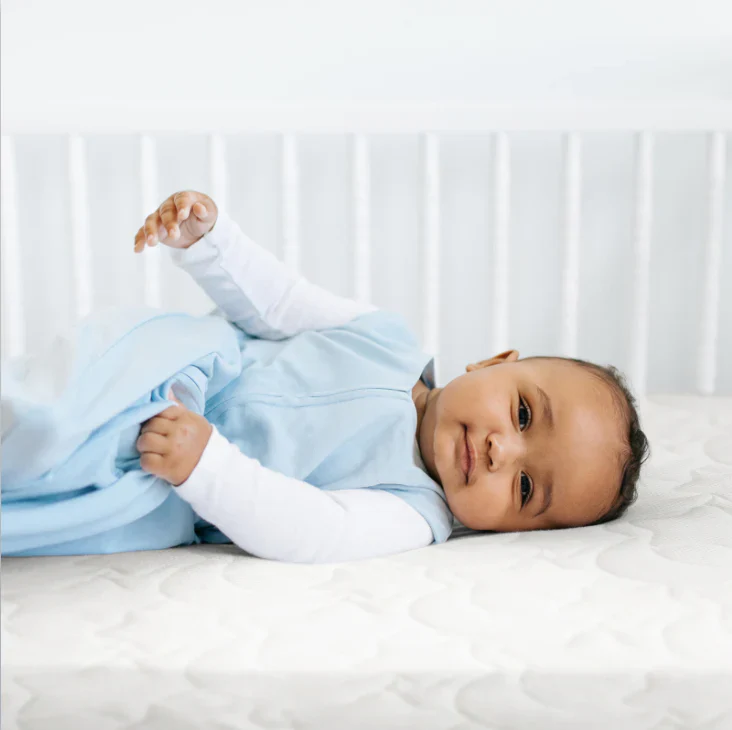Halo DreamWeave Breathable Crib Cover - White - Image 5