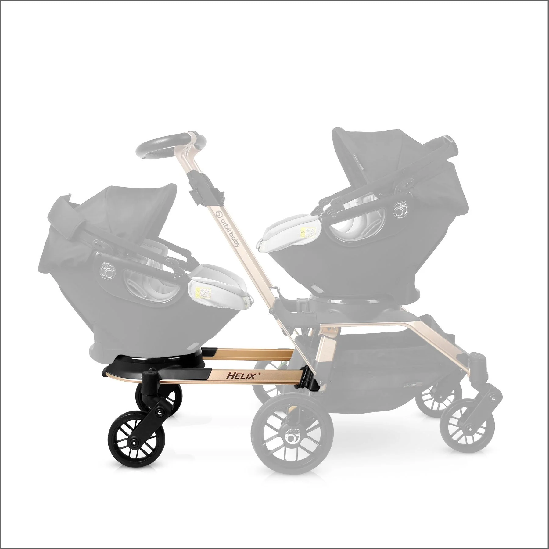 Orbit Baby Helix+ Double Stroller Attachment - Image 14