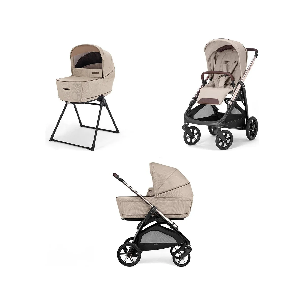Inglesina Aptica Stroller & Bassinet + Stand - Image 4