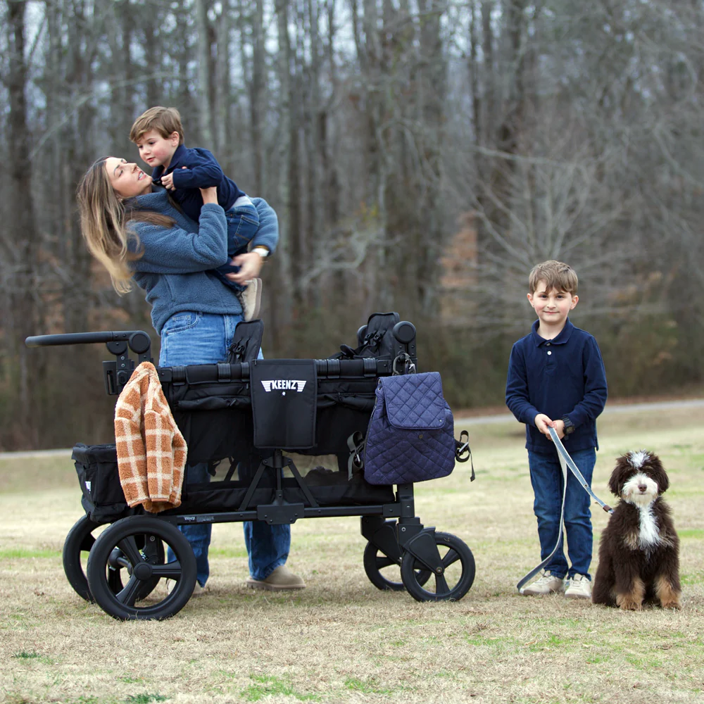 Keenz MOOV 2-Passenger Stroller Wagon – All-Terrain Comfort for Everyday Movement - Image 3
