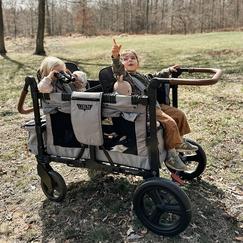 Keenz Vyo͞o The Seating Chameleon Stroller Wagon 2-Passengers - Image 6