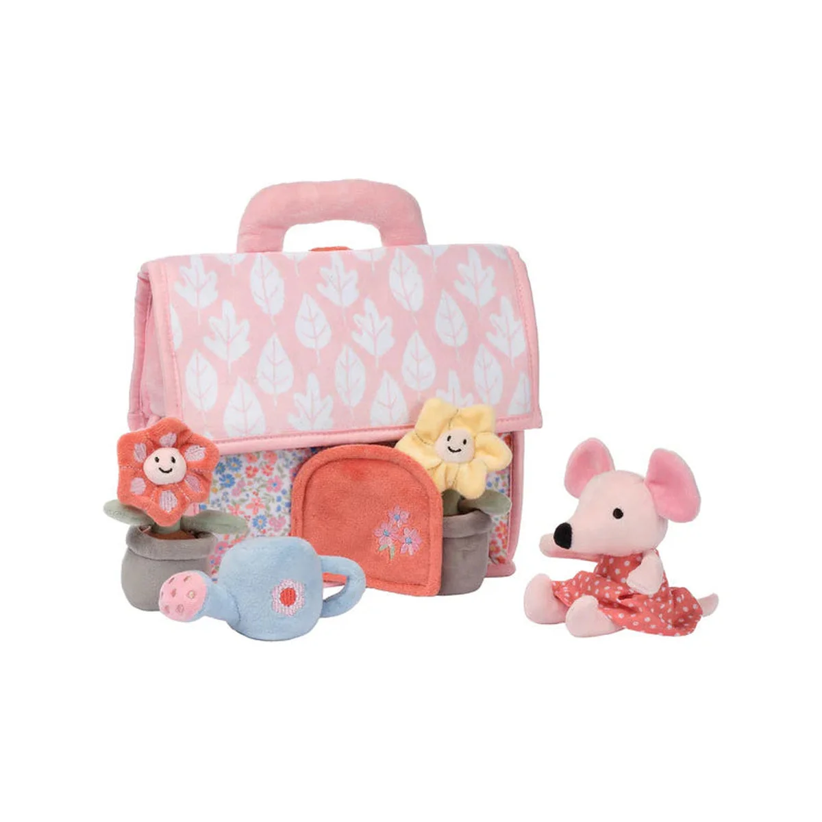 Lambs & Ivy Baby Blooms Garden Cottage Plush Set - Image 5