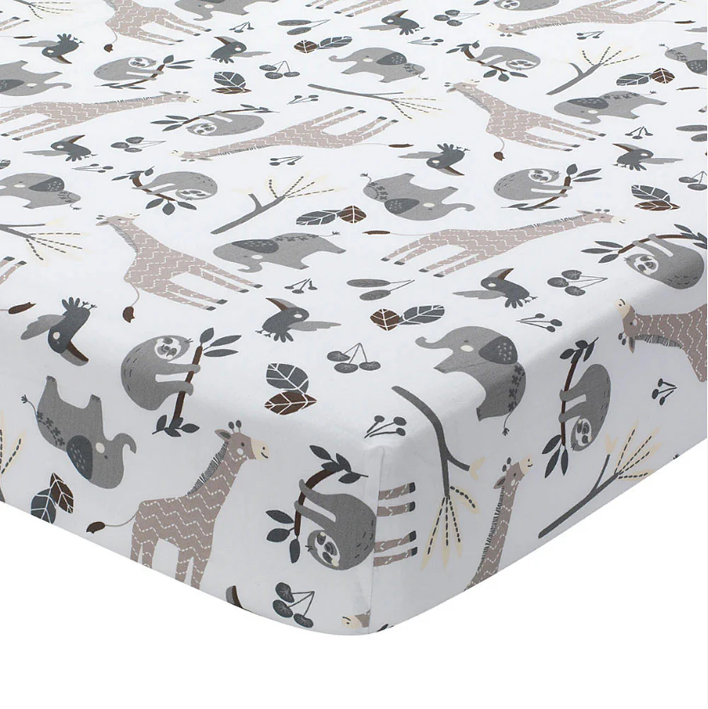 Lambs & Ivy Baby Jungle 4-Piece Bedding Set - Image 4