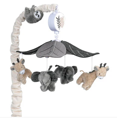 Lambs & Ivy Baby Jungle Musical Mobile - Plays 20 minutes - Image 2