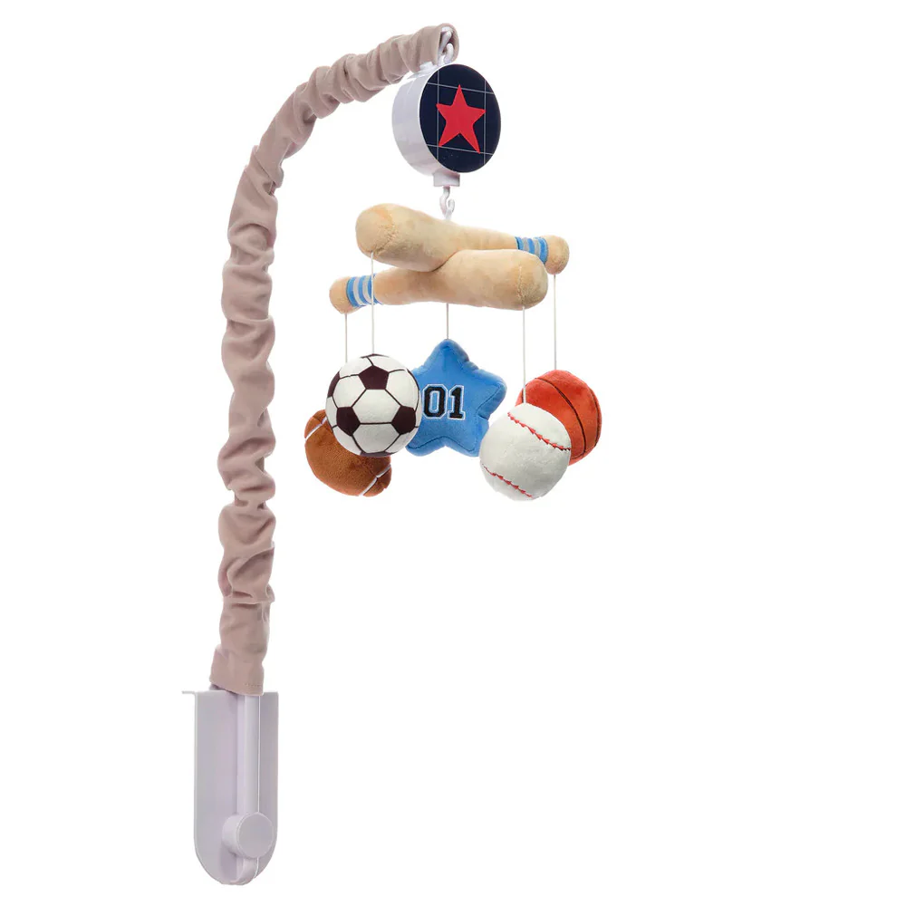 Lambs & Ivy Baby Sports Musical Mobile - Plays 20 minutes - Image 4