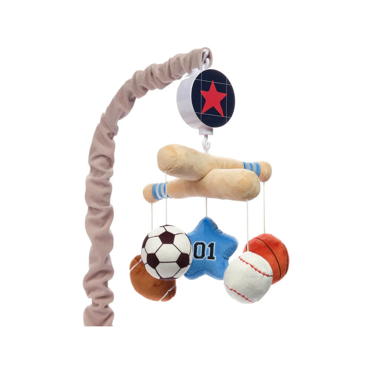 Lambs & Ivy Baby Sports Musical Mobile - Plays 20 minutes - Image 7