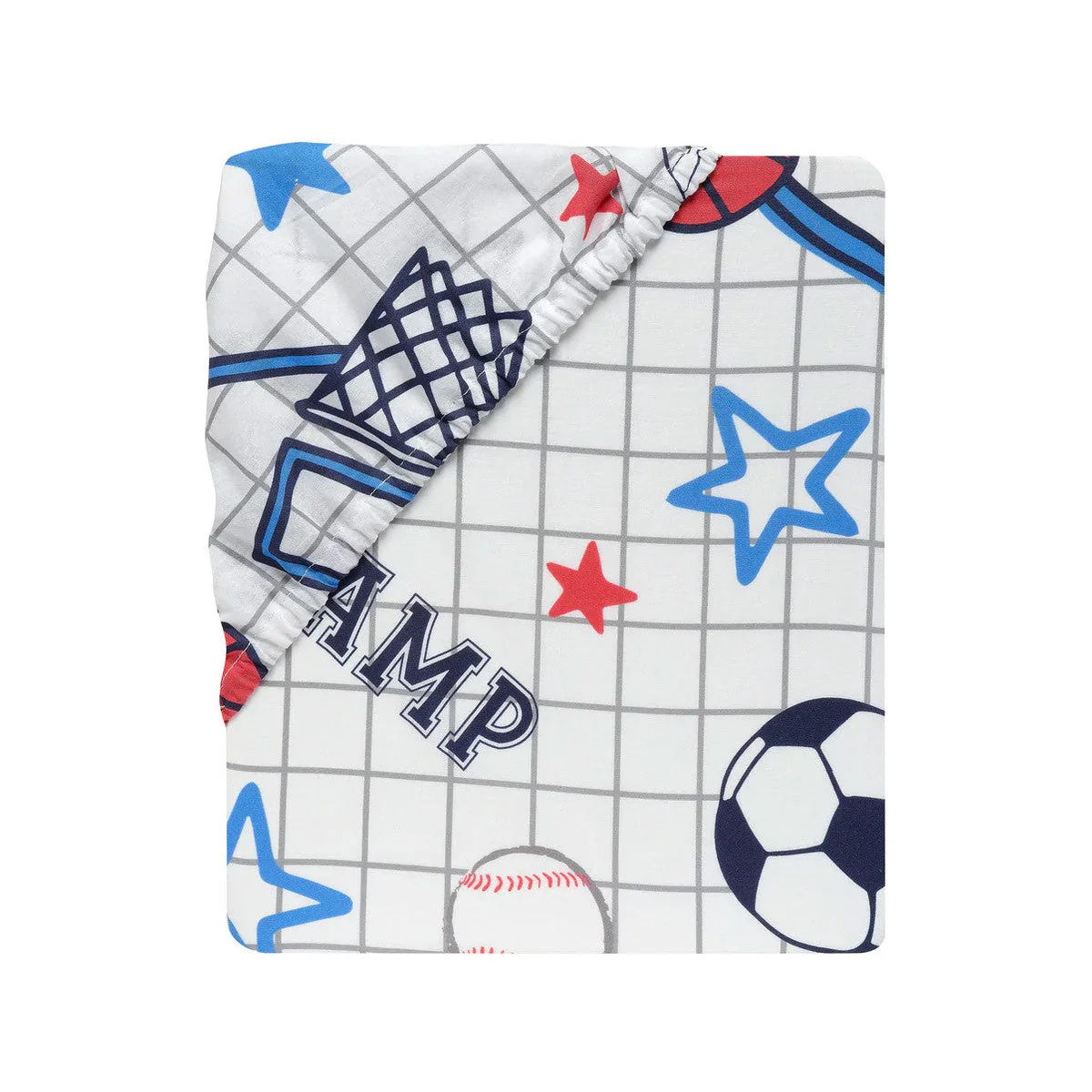 Lambs & Ivy Baby Sports Sheet - Image 5