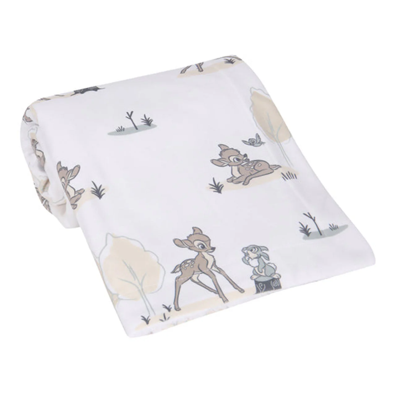 Lambs & Ivy Bambi Minkey/Sherpa Blanket - Image 4