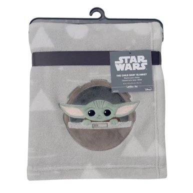 Lambs & Ivy Star Wars The Child Appliqu Blanket - Image 2